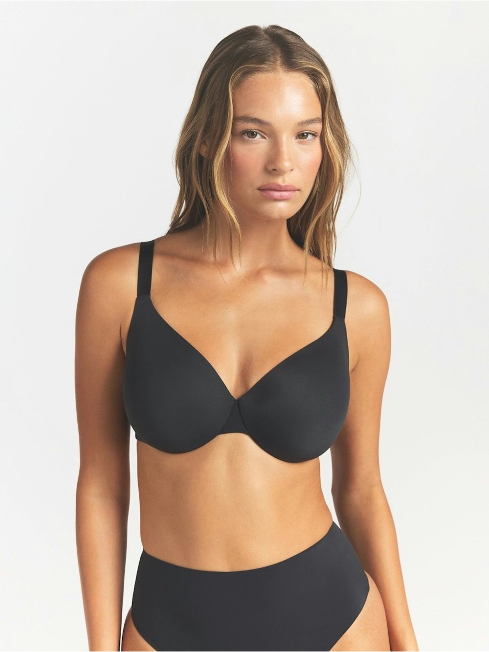 SKIMS FULL COVERAGE BRA Black 42DD NWT MSRP $58